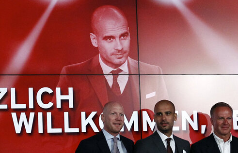 Neamţul Pep! » Prezentat la Bayern, Guardiola a vorbit o germană impecabilă: ”Guten Tag!”