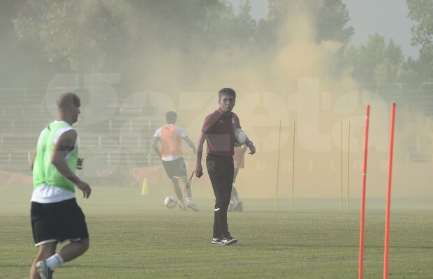 GALERIE FOTO Rada a sunat adunarea » Două surprize în lotul Rapidului prezent la reunire
