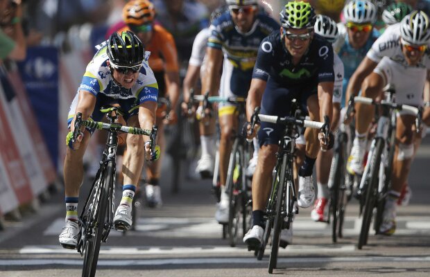 Simon Gerrans, un sfert de roată peste Peter Sagan în etapa a treia din Turul Franţei!