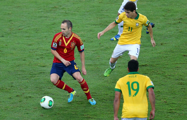 VIDEO FarFuria Roja » Spania a fost devorată ca o cină frugală de Brazilia pe Maracana