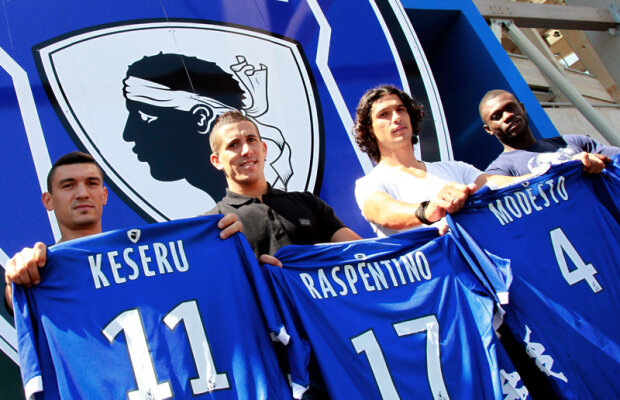 Claudiu Keşeru a fost prezentat oficial printre corsicani: "Bastia a fost în mintea mea, nu Steaua!"