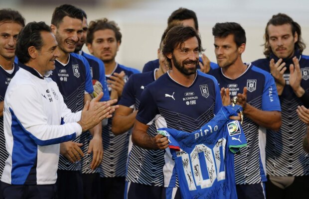 Mentorul lui Pirlo » Un fotbalist român l-a luat sub aripa sa pe starul italian în primii ani din carieră