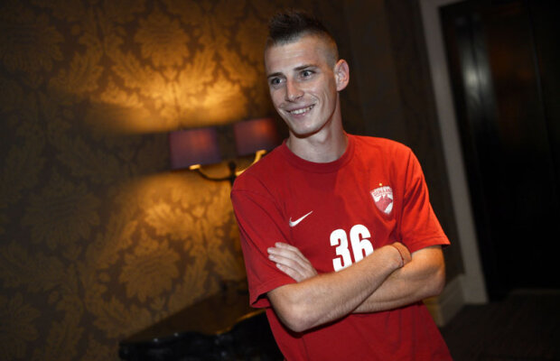 Valentin Lazăr a ajuns în cantonamentul lui Dinamo: "Sper să mai ştiu să lovesc mingea!"