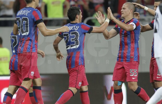 Steaua, fără pas greşit în toate competiţiile » Omul decisiv nu e nici Tănase şi nici Chiricheş
