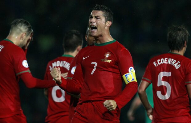 Trei momente delicate pentru Ronaldo în partida cu Irlanda de Nord, în care a marcat un hat-trick