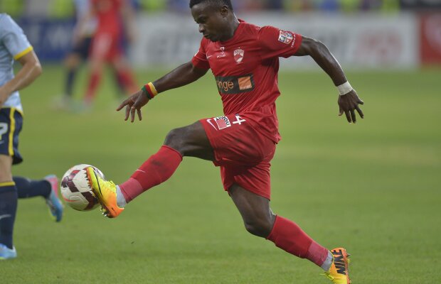 Titular cu durere » Collins Fai vrea să joace cu Pandurii deşi mai simte încă dureri la gleznă