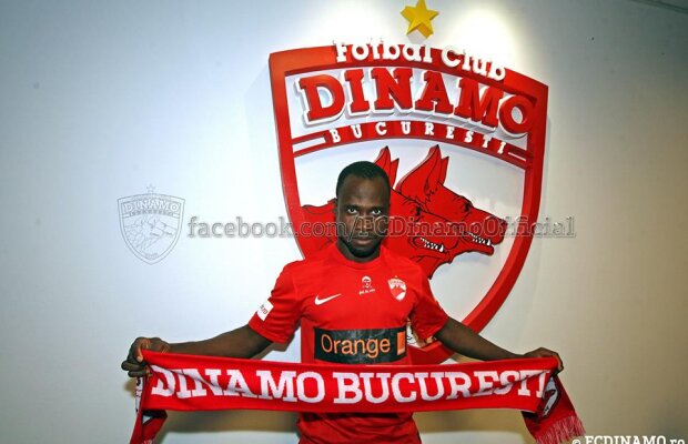 Dinamo a oficializat transferul lui Zougoula: "Am venit să descopăr Europa"