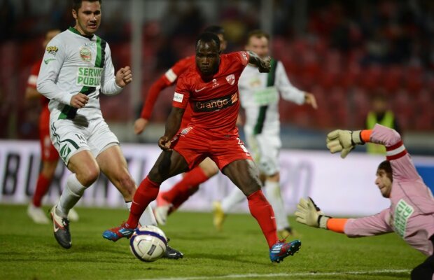 Antivirus de 1,66  metri » Zougou-gol n-a mai stîrnit rîsete şi a obţinut aplauze după reuşitele sale cu Sănătatea, scor 4-0