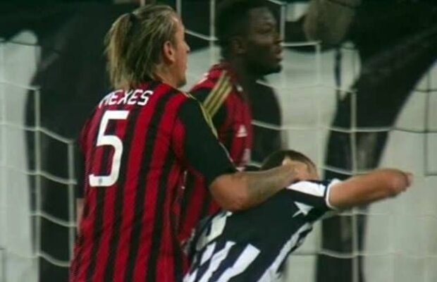 VIDEO Mexes a fost suspendat 4 etape pe baza probelor video » Francezul l-a lovit pe Chiellini în derby-ul cu Juventus