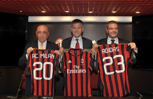 Adidas şi AC Milan colaborează pînă în 2023 » Noul acord prelungeste contractul semnat în 1998!