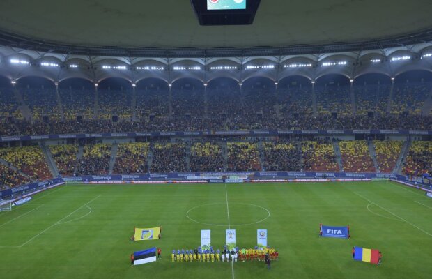 FOTO 18.000 în pîlcuri inimoase » Susţinătorii "naţionalei" nu s-au înghesuit la meciul cu Estonia