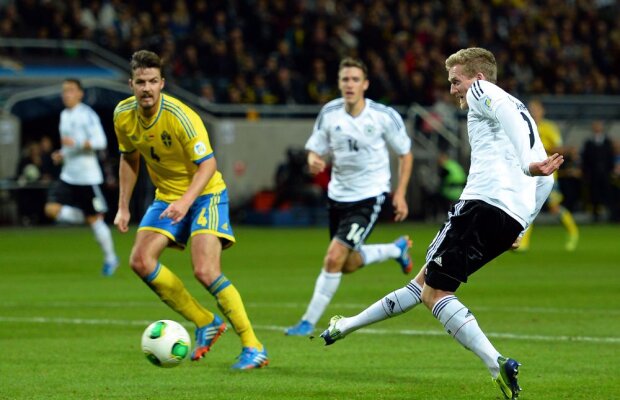 VIDEO 8 de pică Suedia! » Nordicii au avut un meci criminal cu Germania: de la 2-0 la 3-5
