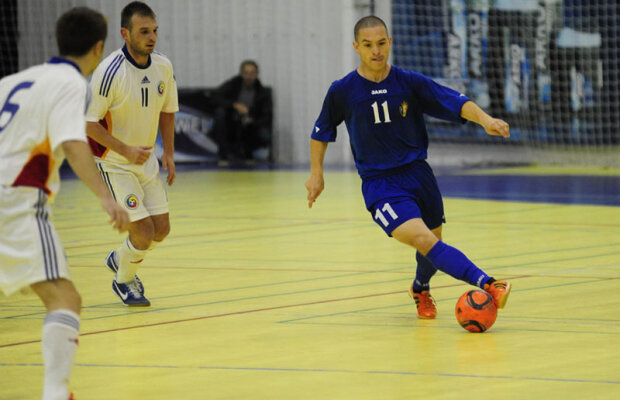 Dublă amicală România - Moldova, la futsal! Iată rezultatele
