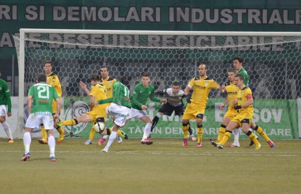VIDEO Concordia - FC Braşov 1-0 » Ilfovenii egalează Dinamo în clasament