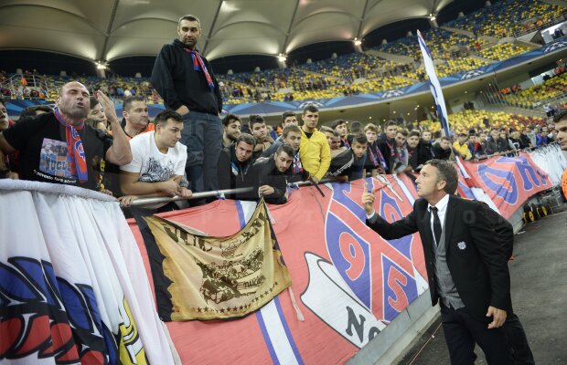 VIDEO Dialog aprins între MM şi ultraşi: "Pleacă! Pleacă, bă!"