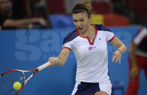 GALERIE FOTO 3 din 3 la Sofia » Halep a cîştigat şi ultimul meci din grupă, 6-1 6-1