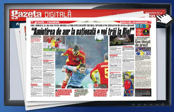 Răsfoieşte online Gazeta Digitală » GSP l-a vizitat pe Chiricheş la Londra, în cantonamentul lui Tottenham: "Amintirea de aur la naţională o voi trăi la Rio!"