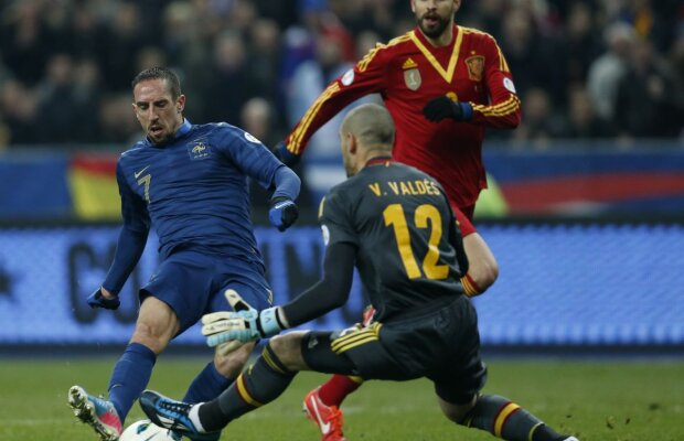 Ribery ştie de ce Franţa nu va rata calificarea: "Balonul de Aur nu poate lipsi din Brazilia" :)