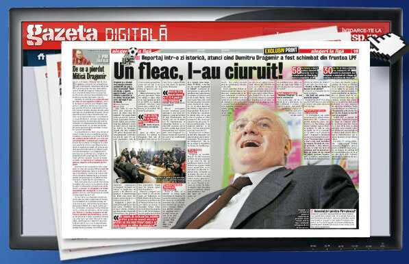 Răsfoieşte online Gazeta Digitală » Reportaj într-o zi istorică: Dragomir, afară de la Ligă! Iată culisele alegerilor de la LPF