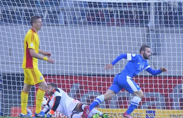 Salpingidis îşi avertizează colegii: "Mă tem pentru returul cu România!"