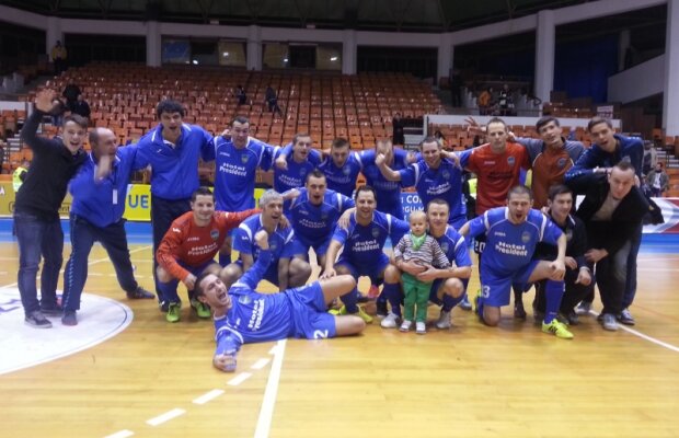 City'Us Targu Mures dispută partidele din grupa de elită a Uefa Futsal Cup