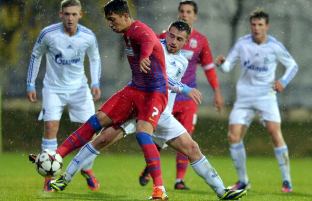 Puştii speră la optimi! » Steaua U19 a reuşit un egal cu Schalke 04 şi are şanse la calificare