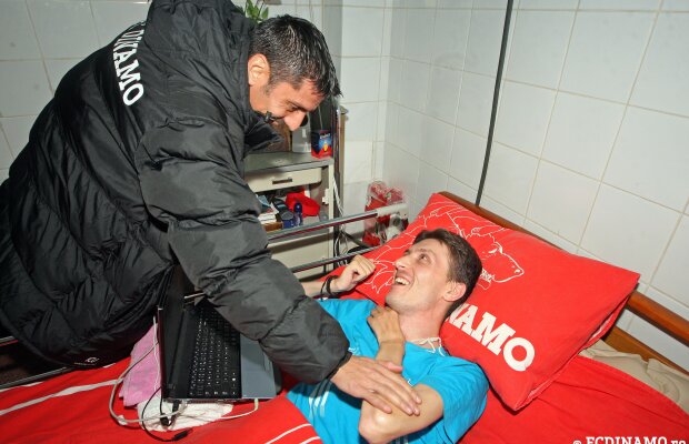 Gest impresionant făcut de dinamovişti » Dănciulescu a vizitat la spital un suporter care se luptă în fiecare zi să rămînă în viaţă!