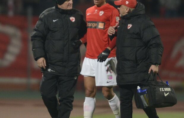 Durimel rupt, a revenit Luchin » Fundaşul francez a cedat după numai 17 minute cu Pandurii