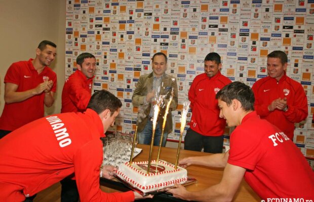 VIDEO şi FOTO » Danciu-gol a împlinit 37 de ani: "Cel mai frumos cadou ar fi să terminăm acest an cu victorii pe linie!"