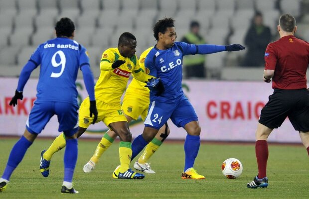VIDEO Ghinion şi locul 4 » Pandurii nu au reuşit să cîştige nici în ultimul meci din Europa League, 0-0 cu Pacos