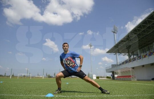 Primul interviu al lui Dacian Varga ca atacant al lui CS U Craiova: "La vară vom fi în prima ligă!"