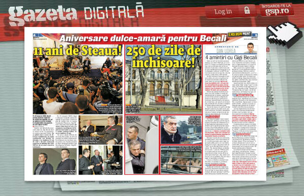 Răsfoieşte online Gazeta Digitală » 4 poveşti memorabile cu Gigi: azi se împlinesc 11 ani de cînd Becali a preluat Steaua