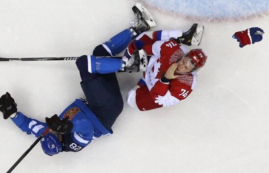Dramă rusă » Gazda Jocurilor Olimpice, a doua favorită la cucerirea aurului la hochei, a pierdut în sferturi de finală cu Finlanda