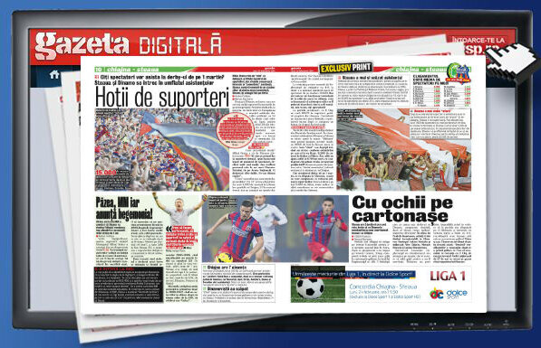Răsfoieşte online Gazeta Digitală » Steaua - Dinamo, derby-ul hoţilor de suporteri! Metodele prin care îşi umflă asistenţele cele două rivale