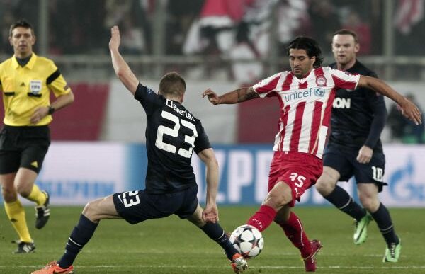 VIDEO OlympiaKOlosal » Grecii au fost sclipitori cu Manchester United, 2-0, şi pot ajunge în sferturile Ligii după 15 ani!