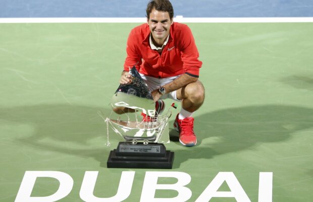 Corabia lui Roger Federer » Elveţianul s-a impus în turneul din Dubai