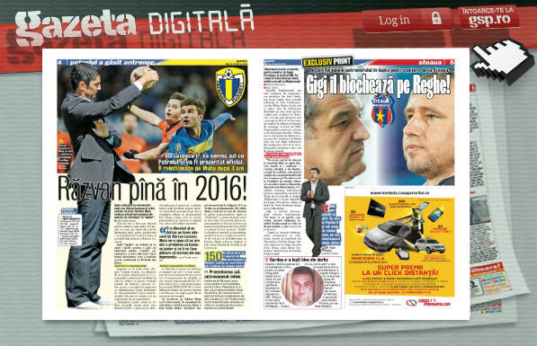 Răsfoieşte online Gazeta Digitală » Gigi îl blochează pe Reghe! Becali se opune luptei pentru putere de la Steaua