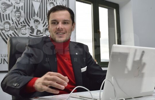 Coincidenţă fericită » Tatăl lui Vlad Munteanu aducea ultima victorie a lui U Cluj cu CFR, în 1972: "Sîntem fericiţi că am trecut de acea barieră"