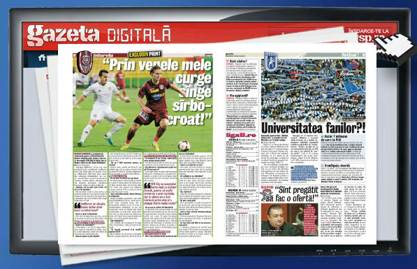 Răsfoieşte online Gazeta Digitală » Şapcă de 100.000 de euro! Reghe a început noua campanie publicitară chiar la Derby