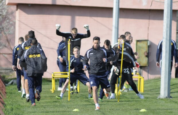 FOTO Jucătorii lui FC Vaslui au ieşit din grevă şi se vor prezenta la meciul cu Viitorul