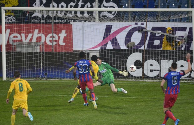 VIDEO Burebista n-avea salariu'! » După o noapte de grevă, vasluienii au decis să joace şi au detonat bomba cu Steaua, scor 1-0