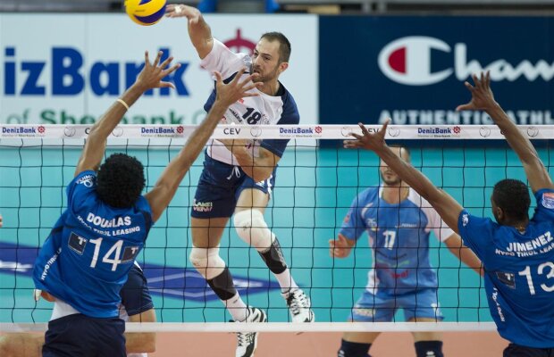 Constanţa ia avans » CVM Tomis conduce cu 2-0 în finala Diviziei A la volei masculin