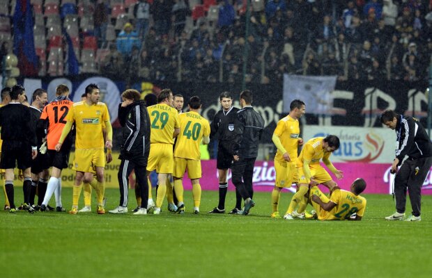 Mesajul jucătorilor vasluieni către fostul finanţator după victoria cu Steaua: "Nea Adi, te-aşteptăm cu prima!"