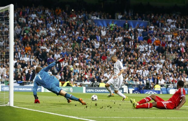 VIDEO Imperiul contraatacă: Real Madrid - Bayern 1-0 » Madridul blanco vrea La Decima. Dacă bavarezii nu surprind, ratează finala!