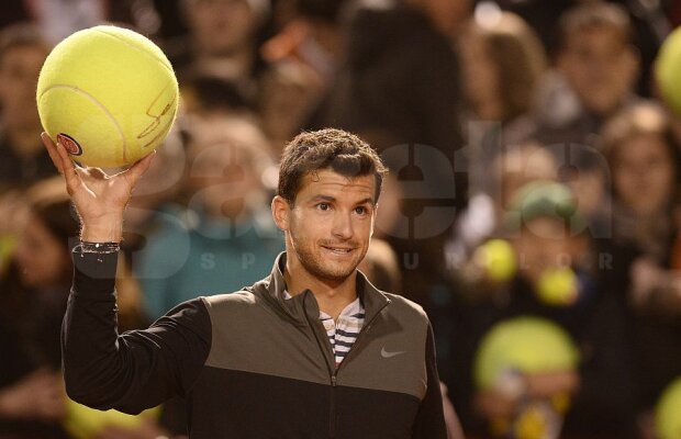 FOTO Grigor Dimitrov s-a calificat în semifinale la BRD Năstase-Ţiriac Trophy » Urmează confruntarea cu Gael Monfils!