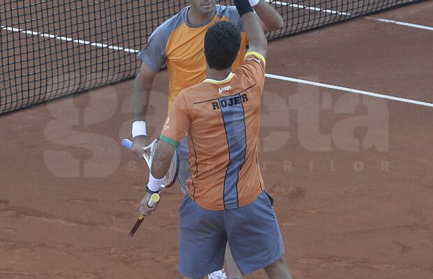 FOTO Revenire de senzaţie » Horia Tecău şi Jean-Julien Rojer au salvat două mingi de meci şi vor juca în finală la BRD Năstase-Ţiriac Trophy!