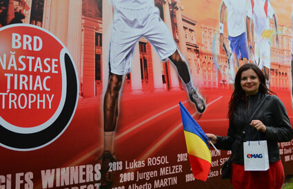 "Fanul zilei" de la BRD Năstase-Ţiriac Trophy a fost premiat!