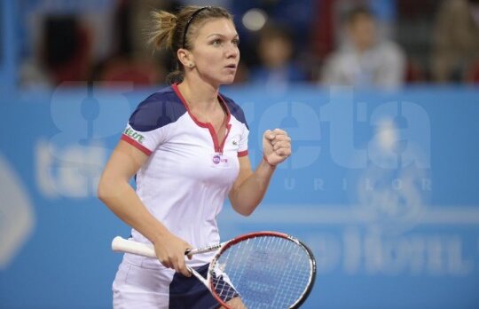 Simona Halep are mînă bună :D » A efectuat tragerea la Madrid şi are şanse bune pentru semifinale! Adversară grea pentru Sorana Cîrstea