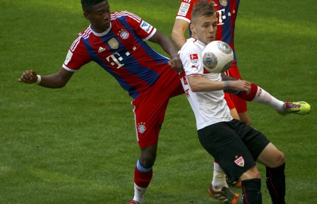 VIDEO În ultima secundă! » Alex Maxim şi Stuttgart au luptat de la egal la egal cu Bayern, însă au pierdut pe final