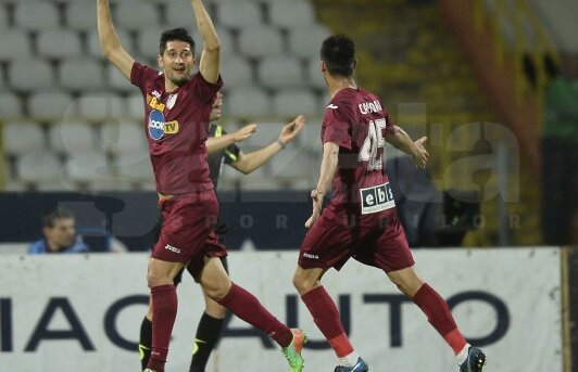 VIDEO CFR Cluj se aproprie de Dinamo după victoria cu Gaz Metan, scor 3-1